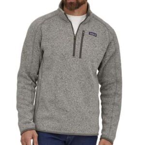 Patagonia Men's Better Sweater 1/4 Zip Fleece - Size Medium